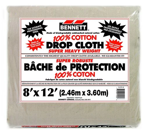 Bennett Drop Cloth 100% Cotton Super Heavy Weight