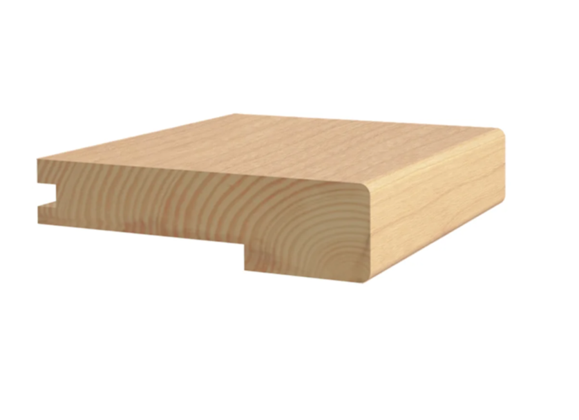 Maple Unfinished Euro Stair Nosing 3/4" x 4 1/2"