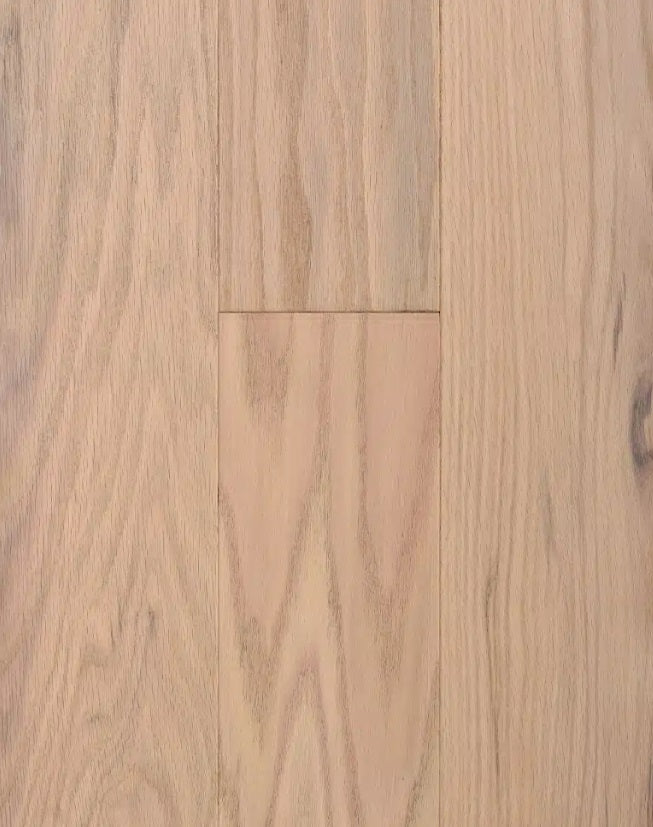 Superior Red Oak Solid Alpine Wire Brushed 3 1/4" x 3/4" 10% Matte Sheen Heritage Grade