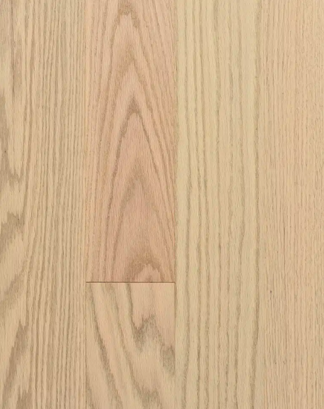 Superior Oak Solid White Seaside Smooth 4 1/4" x 3/4" 5% Matte Sheen Premier Grade