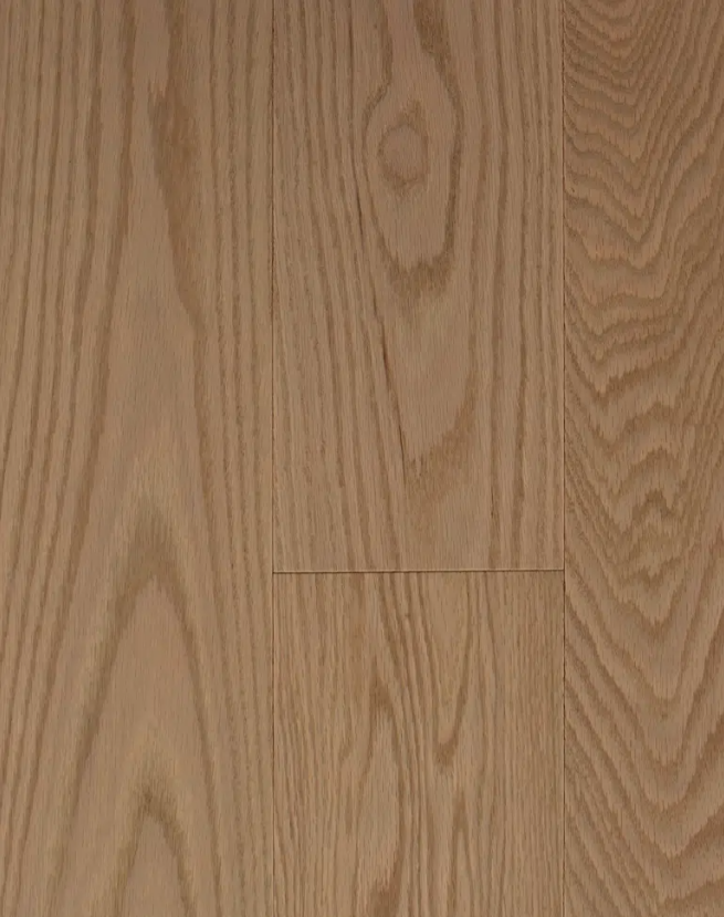 Superior Oak Solid White Frost Smooth 4 1/4" x 3/4" 5% Matte Sheen Premier Grade