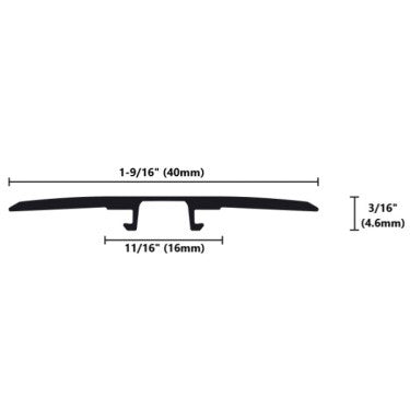 TORLYS EverWood Vista Park Ridge  3-in-1 Smart Trim 1 9/16" x 76"