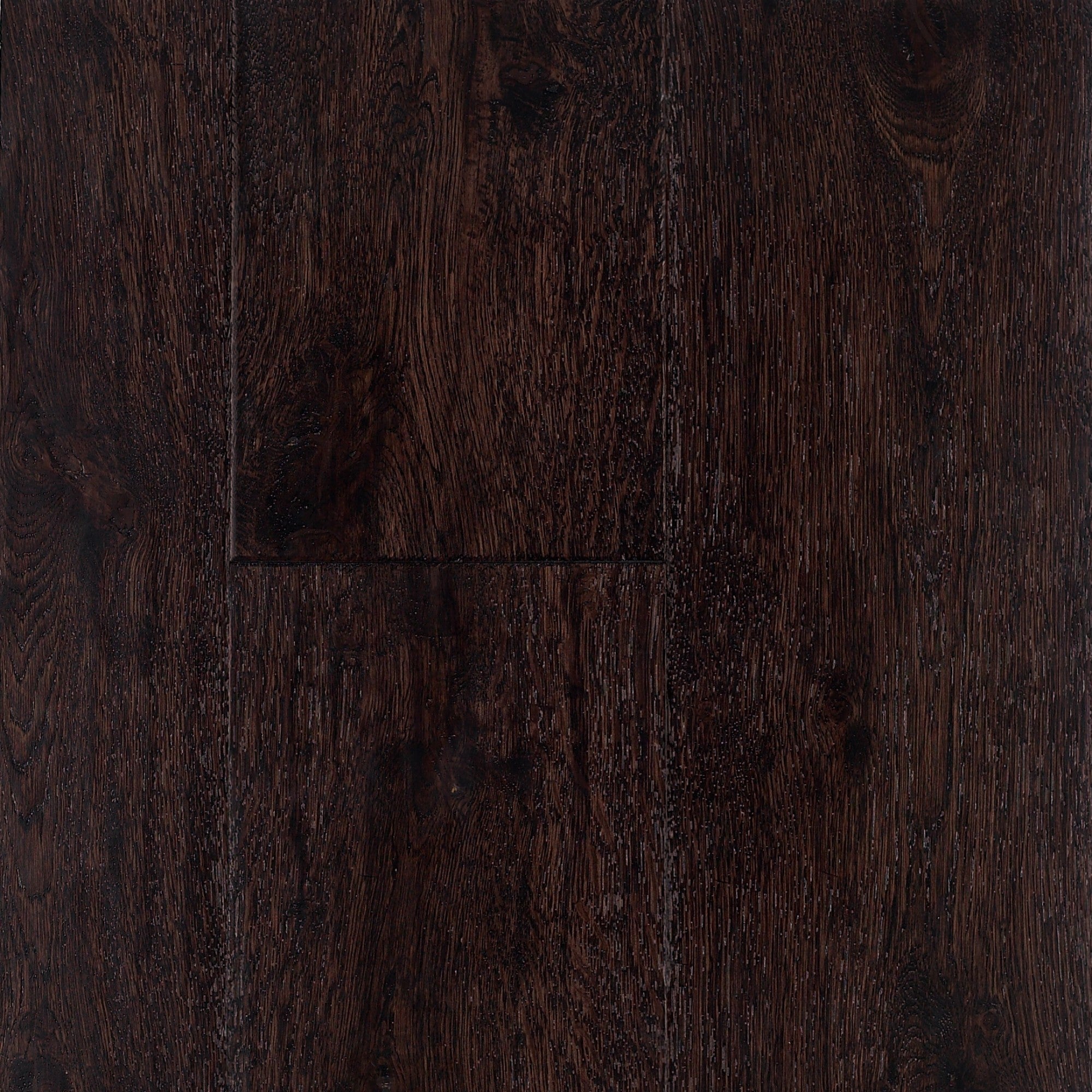 Vintage Solid Sawn White Oak Baroque Handscraped 10" x 3/4" Pearl Low Sheen Character Grade