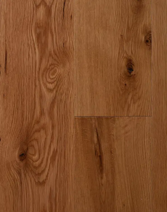 Superior White Oak Engineered Natural Smooth 5 3/16" x 3/4" 25% Low Sheen Heritage Grade