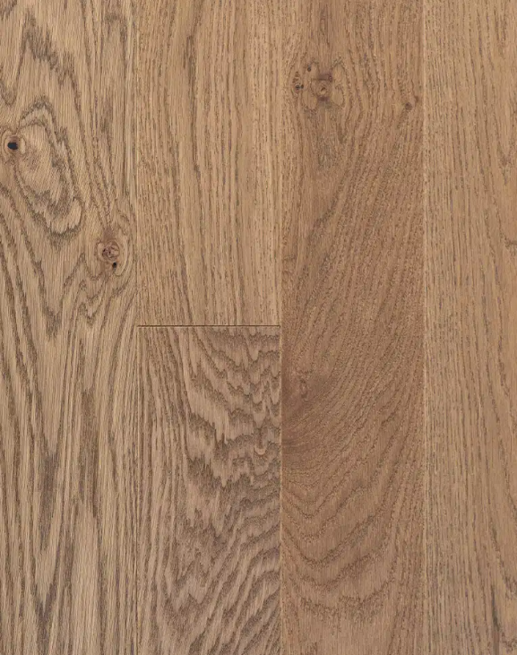 Superior Enhanced White Oak Engineered Tundra Wire Brushed 7" x 3/4" 10% Matte Sheen Premier Grade